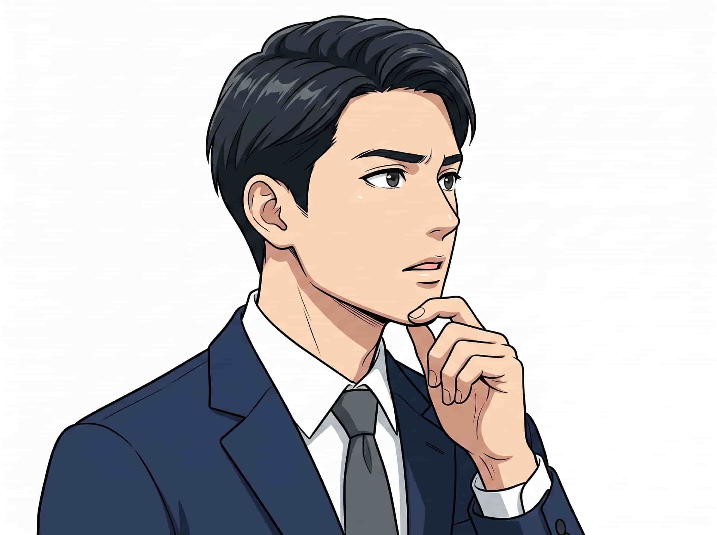 悩む読者